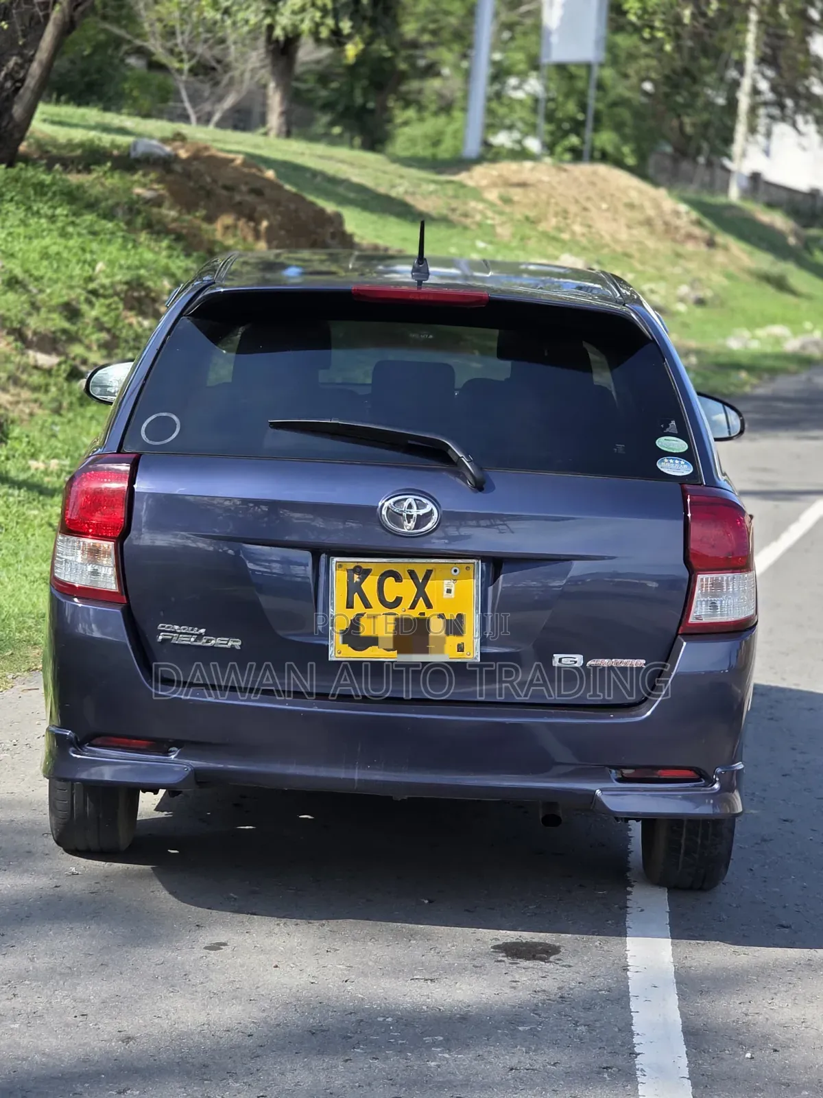 Toyota Corolla Fielder 2013 Blue