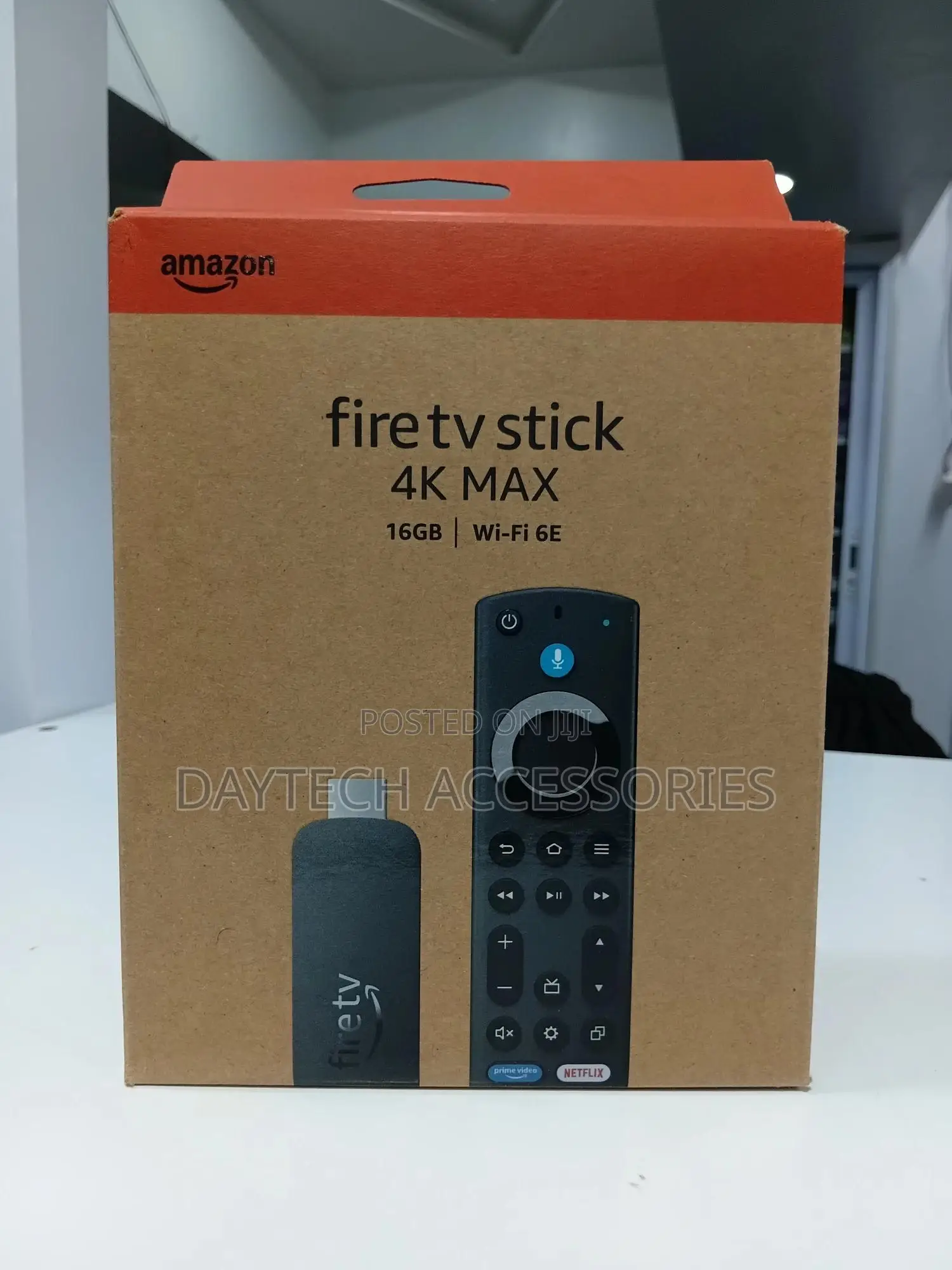 An Amazon Fire Tv Stick Max Streaming Device - Black