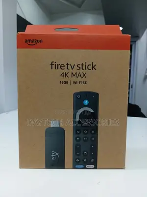 An Amazon Fire Tv Stick Max Streaming Device - Black