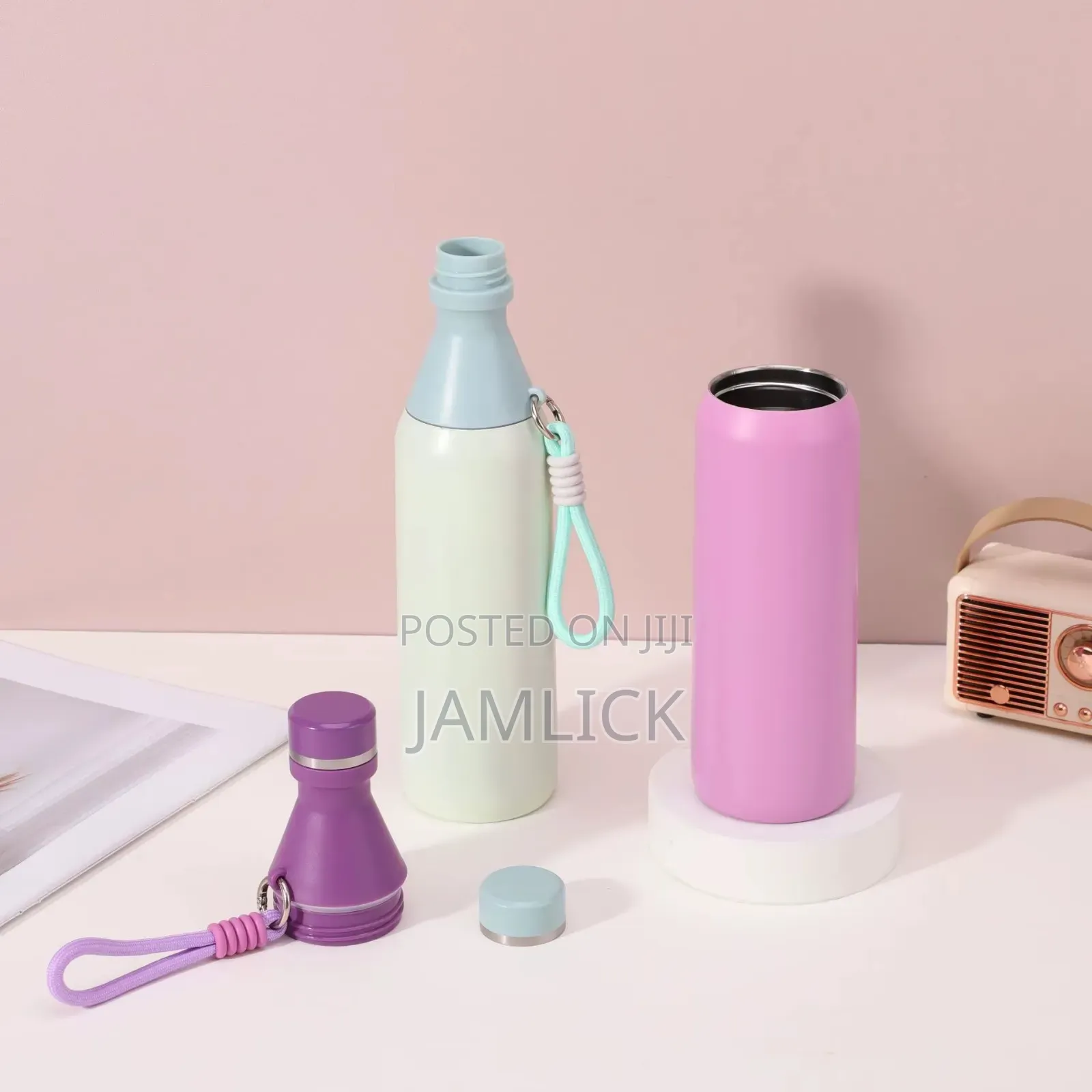 500ml Stainless Steel Insulated Water Bottle - Hk