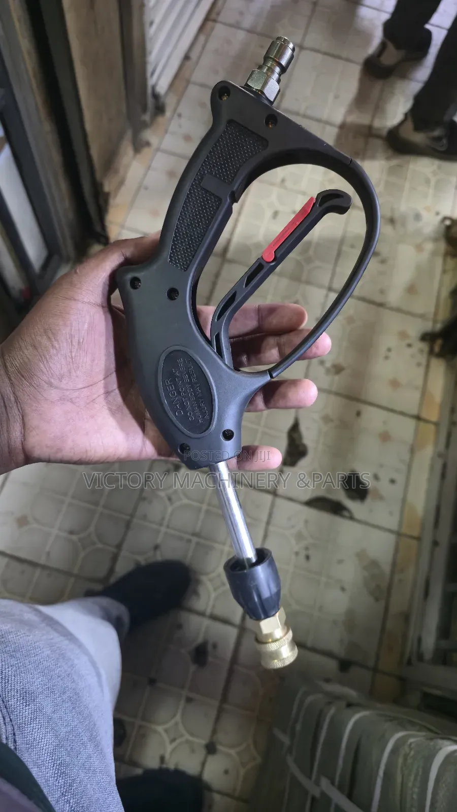 Short Lock Type Pressure Washer Gun / Carwash Gun