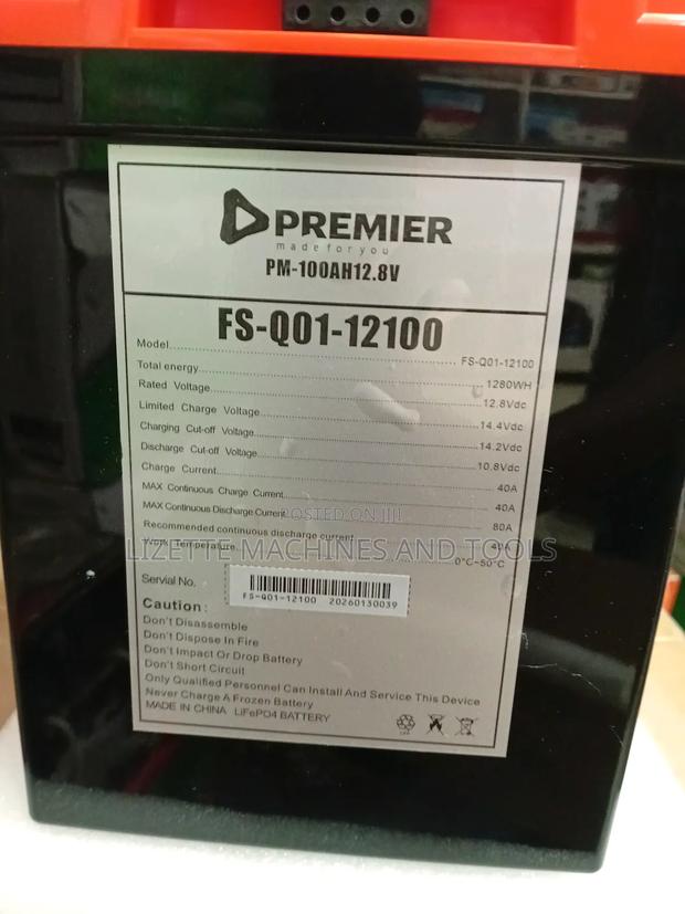 100ah Lithium Ion Battery 12v - thumbnail 3
