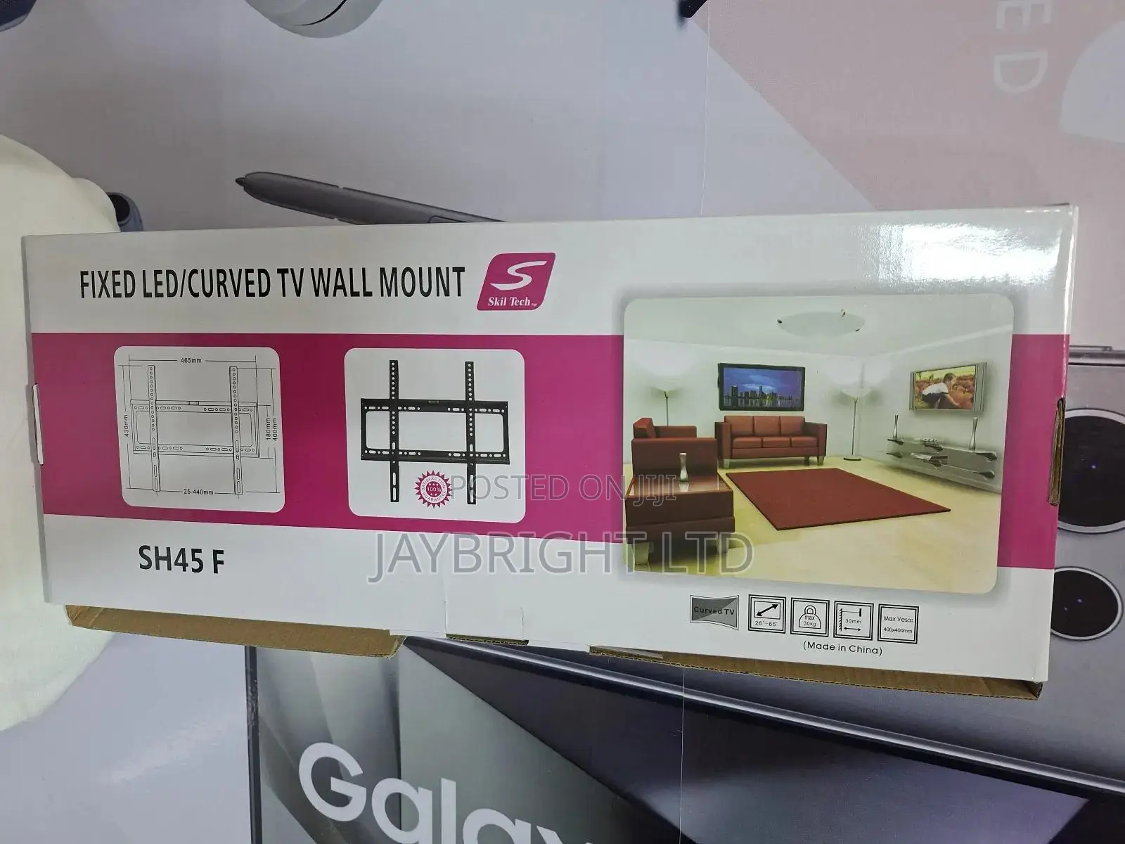 Skill Tech Skill-Tech Fixed Wall Mount Sh 45f Suitable for 26-65”