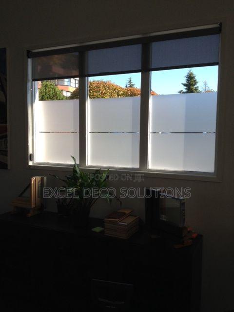 Frosted Film for Clean, Bright and Private Interior Glass Spaces