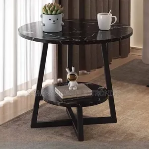 2 Layer Round 3 Legged Metal Frame Table Now Available