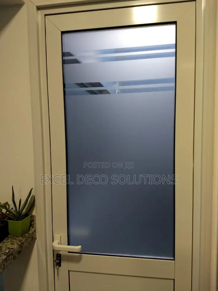 Frosted Window Film for Glass Partitions and Office Privacy Use