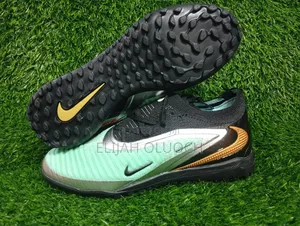 Nike Phantom Gx 6 Elite Black Green Tough Trainer Football Boots