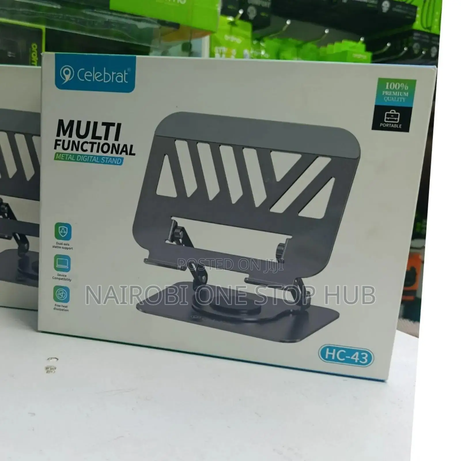 Celebrat Hc-43 Multi-Functional Metal Laptop Stand –
