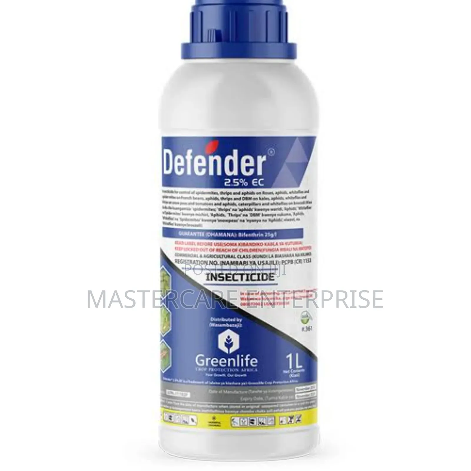 Defender 25% Ec Insecticide 1 Litre