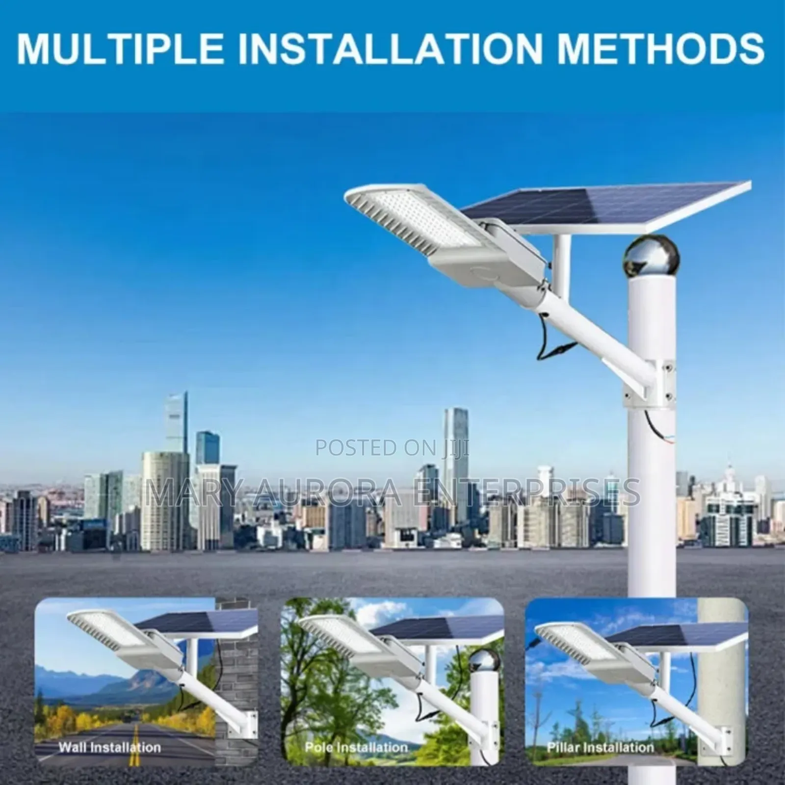 300watts Solar Streetlights