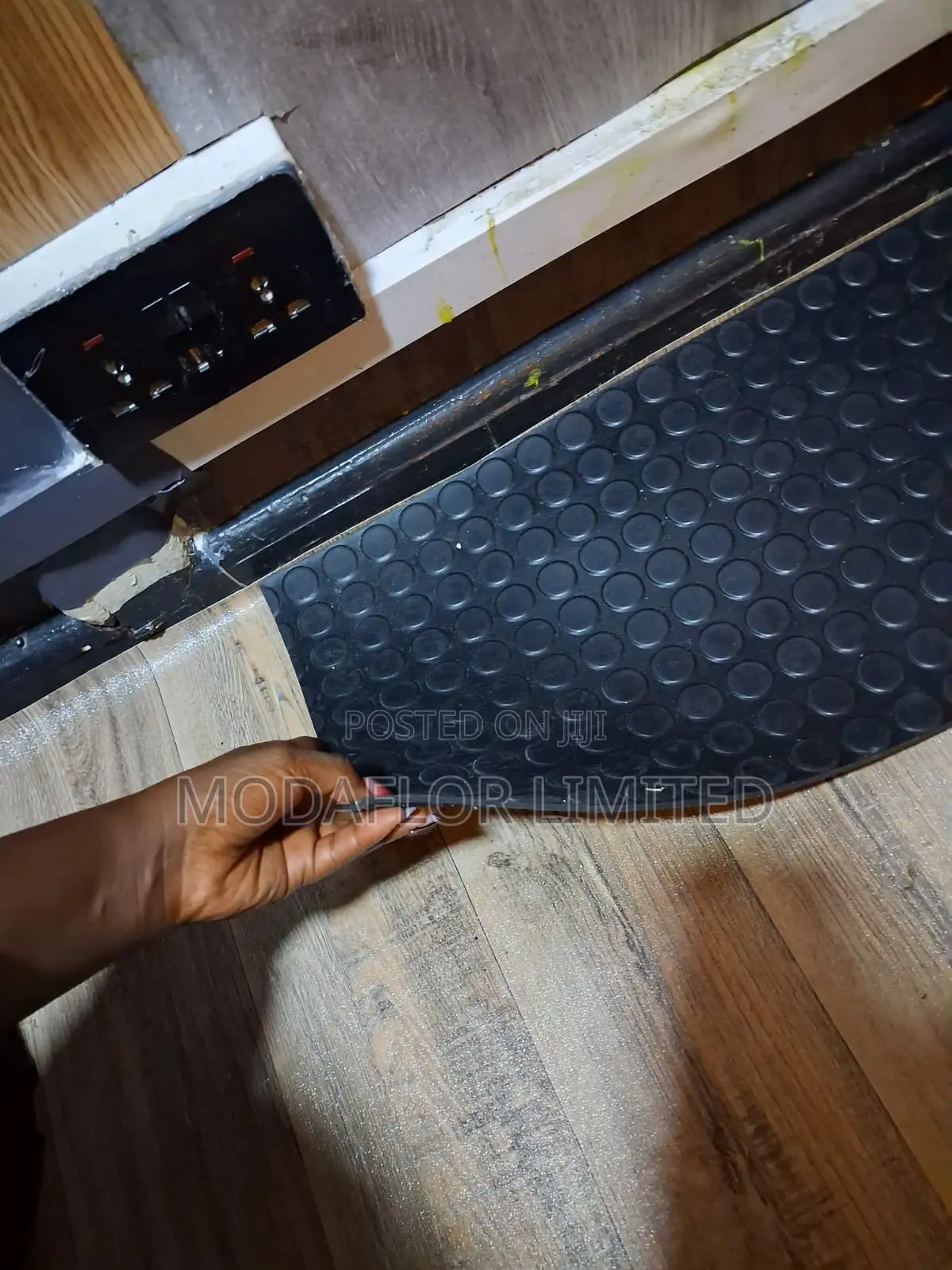 Rubber Coin Mat for Industrial Use.