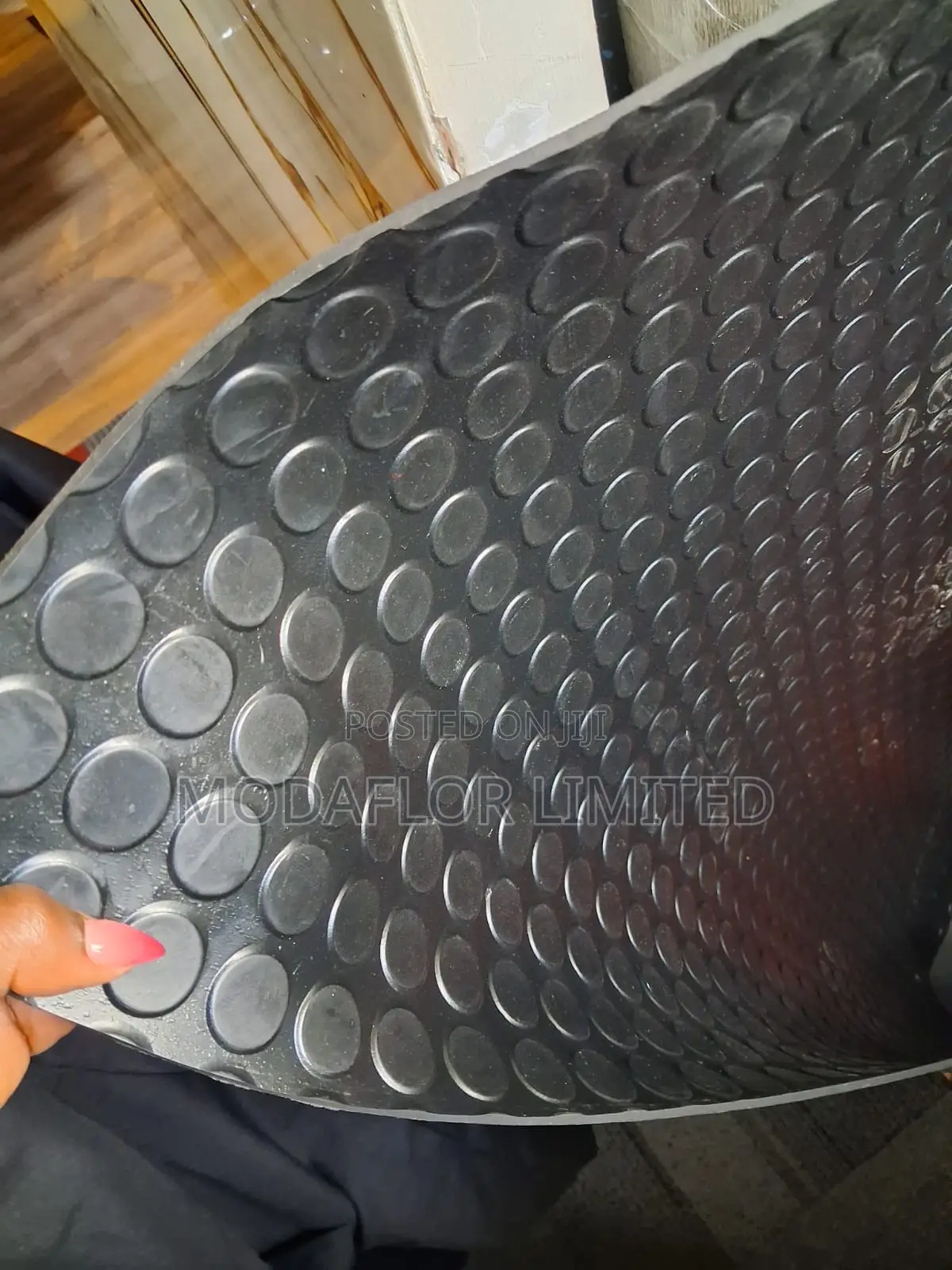 Rubber Coin Mat- 4mm Thickness