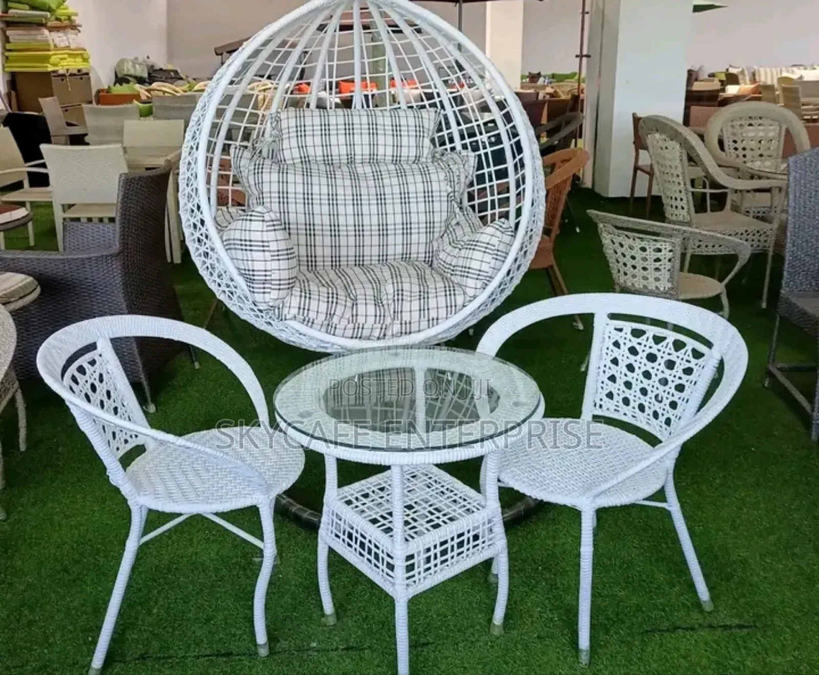 Rattan Hammock Swing