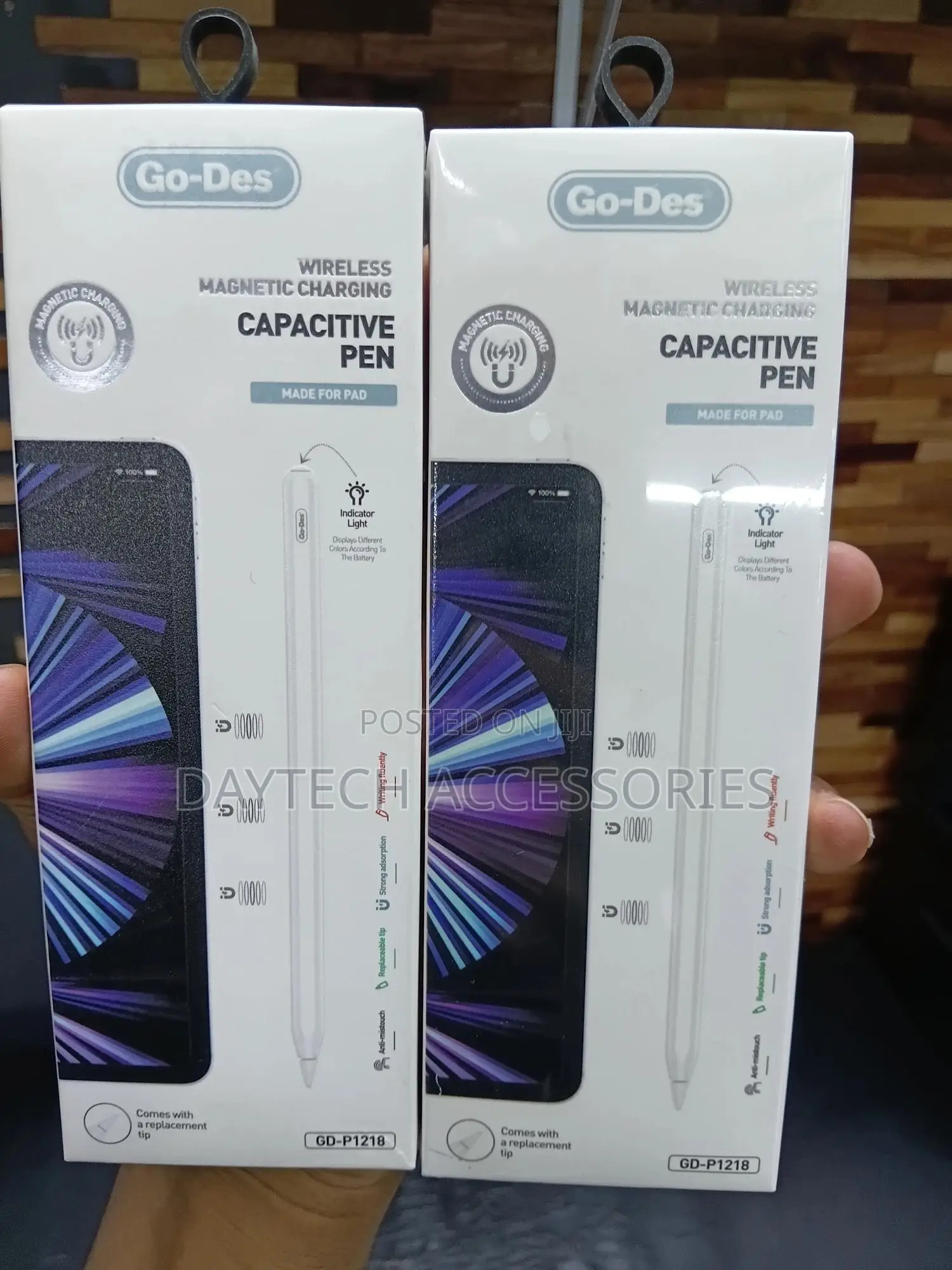 Go-Des Magnetic Charging Capacitive Stylus Pen Model Gd-P1218