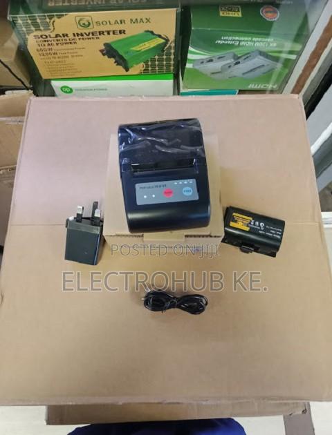 Portable P58e Mini Thermal Printer - Wireless Bluetooth Reciept Printe