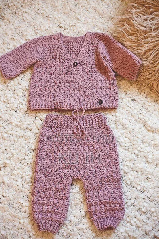 Crochet Baby Set