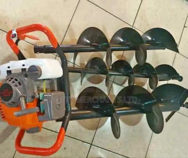 Earth Auger Drill With 3bits