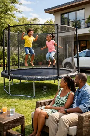 Brand New Trampoline 8ft
