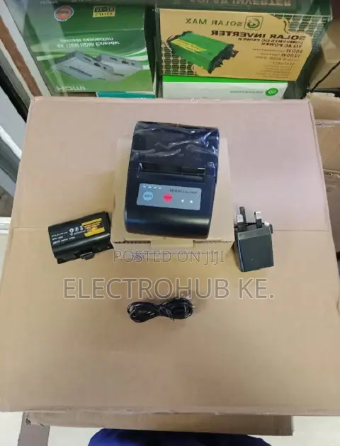 P58e Wireless Receipt Printer-Fast,Inkless Rechargeble Design