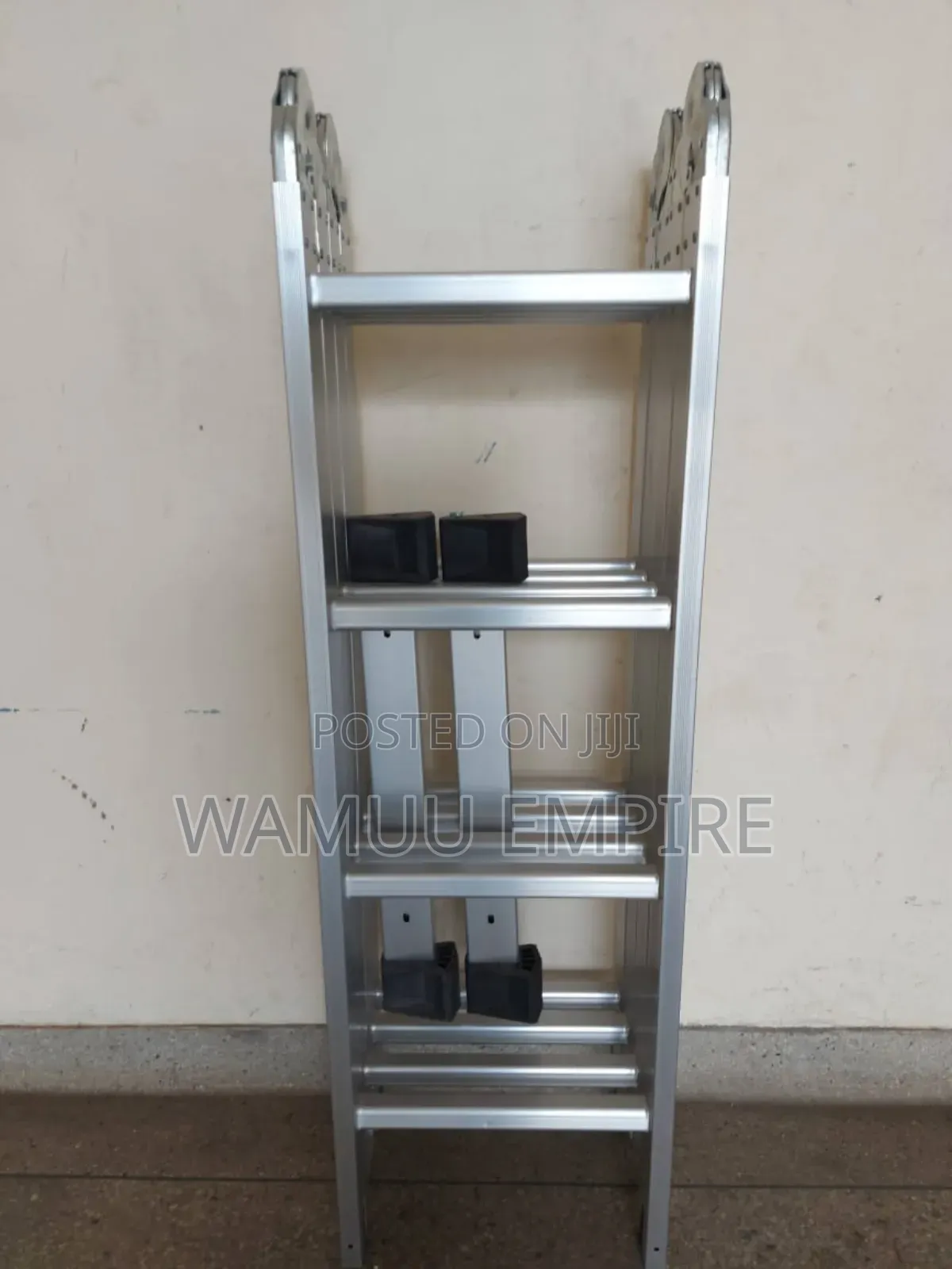 Aluminum 4×4 /16ft/4.7foldable Multipurpose Ladder