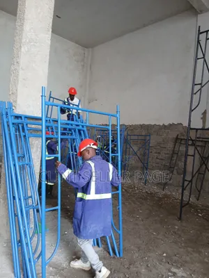 Easy to Connect Scaffold Ladders