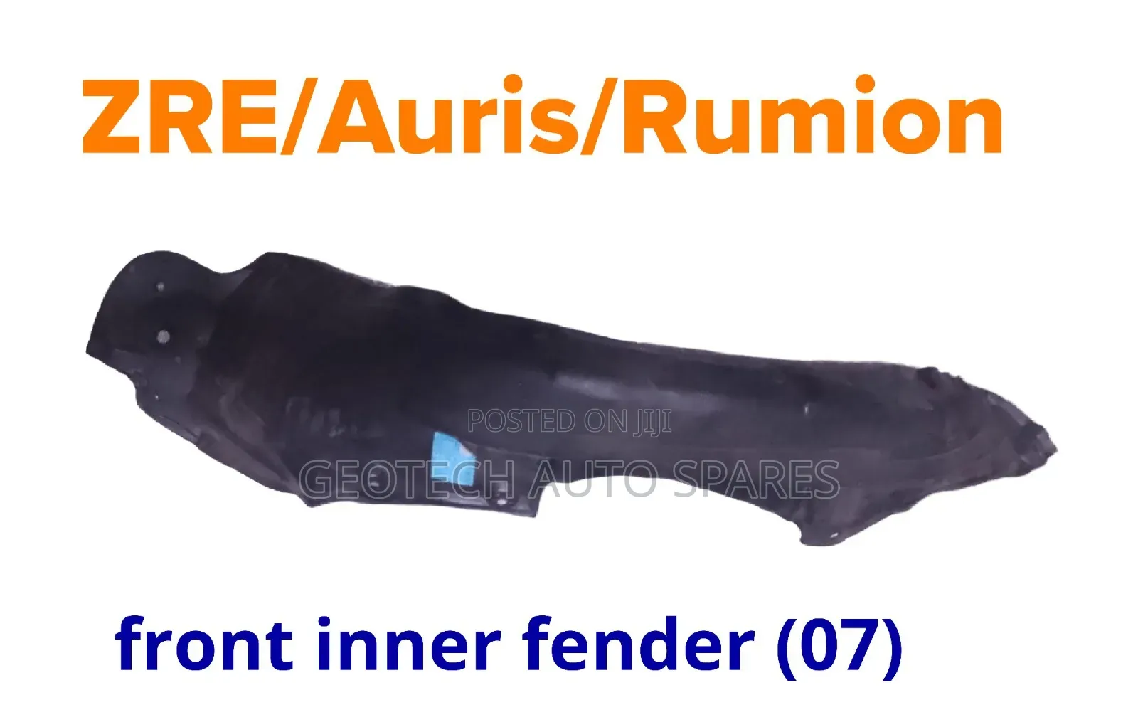 Toyota Rumion, Auris Inner Fenders ( Stoneguards)