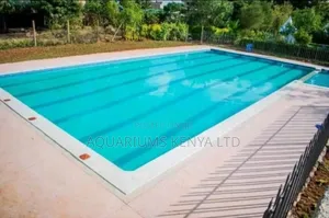 25m X 10m Blue Tiled Swimming Pool Construction–For Training Leisure
