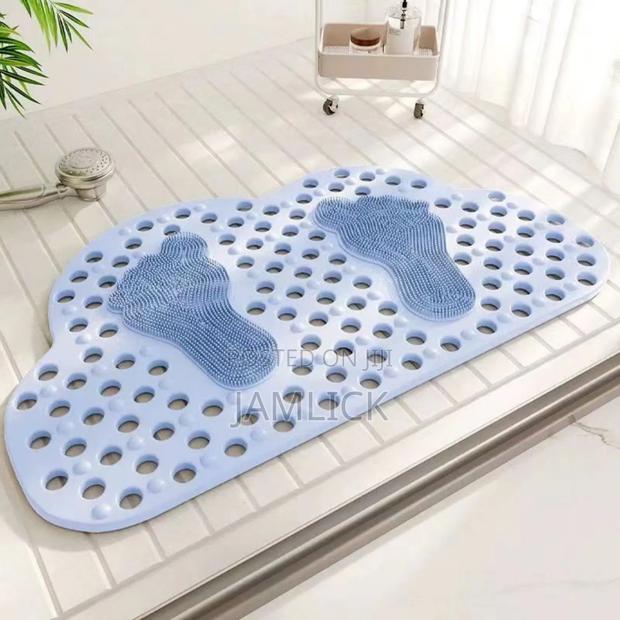 Cloud-Shaped Anti-Slip Bath Mat – Big Size - Sl - thumbnail 3