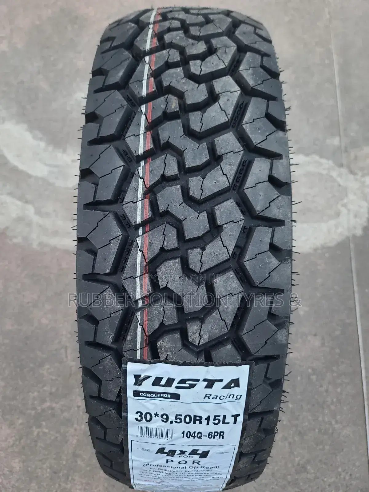 30x9.50r15 Yusta Tyres L/T6pr All-Terrain