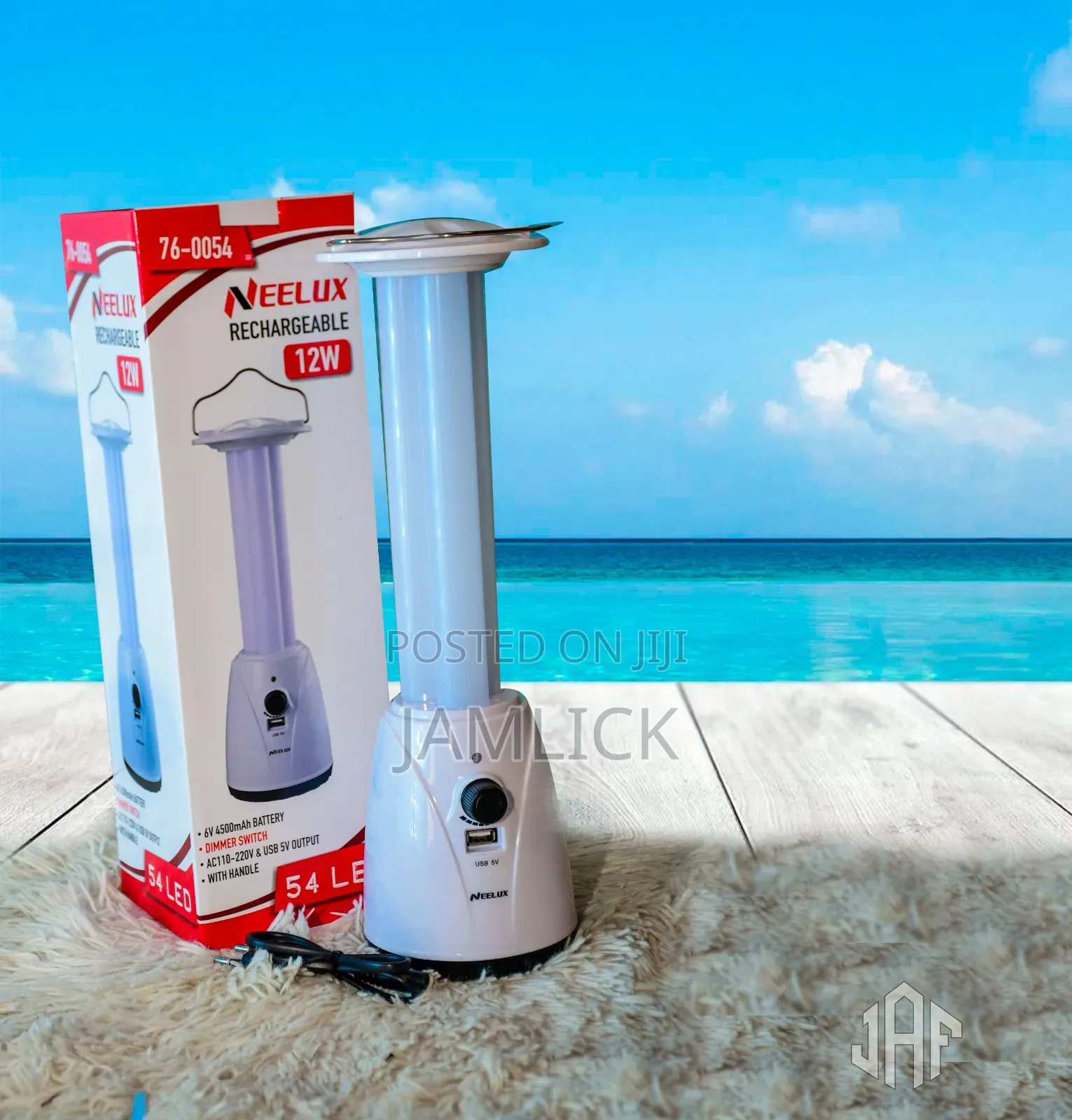 12w Rechargeable Emergency Lamp –Jf