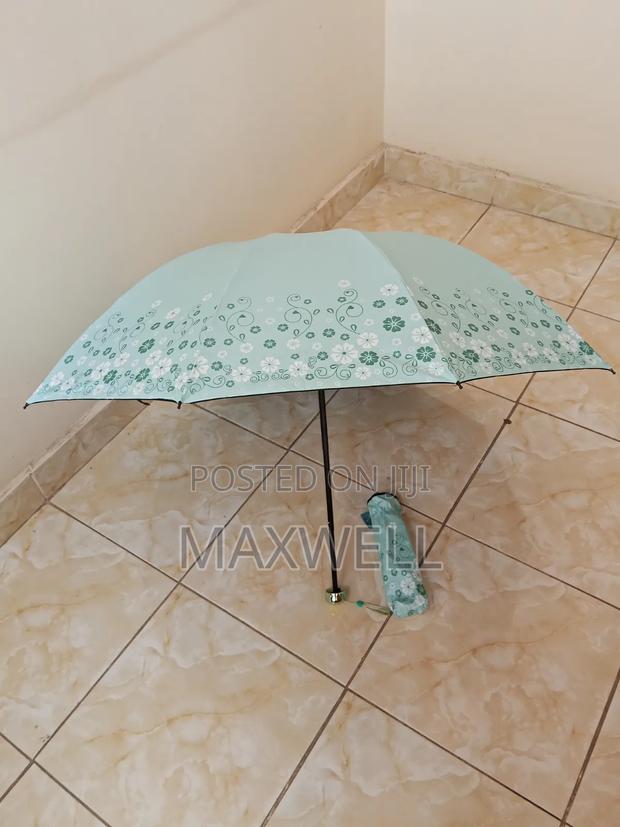 Tiantang Floral Compact Umbrella – High Quality Uv Rain Protection - main view