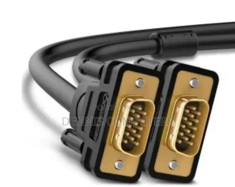 Vention Vga(3+9) Male To Male Cable 10m Black
