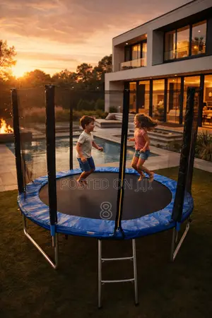 Safe Kids Trampoline With Net