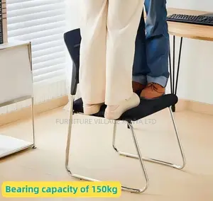 Office Chair; Stackable Fixed Legs Office Waiting Room Conference