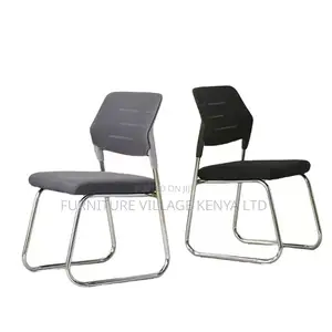 Office Chair; Stackable Fixed Legs Office Waiting Room Conference