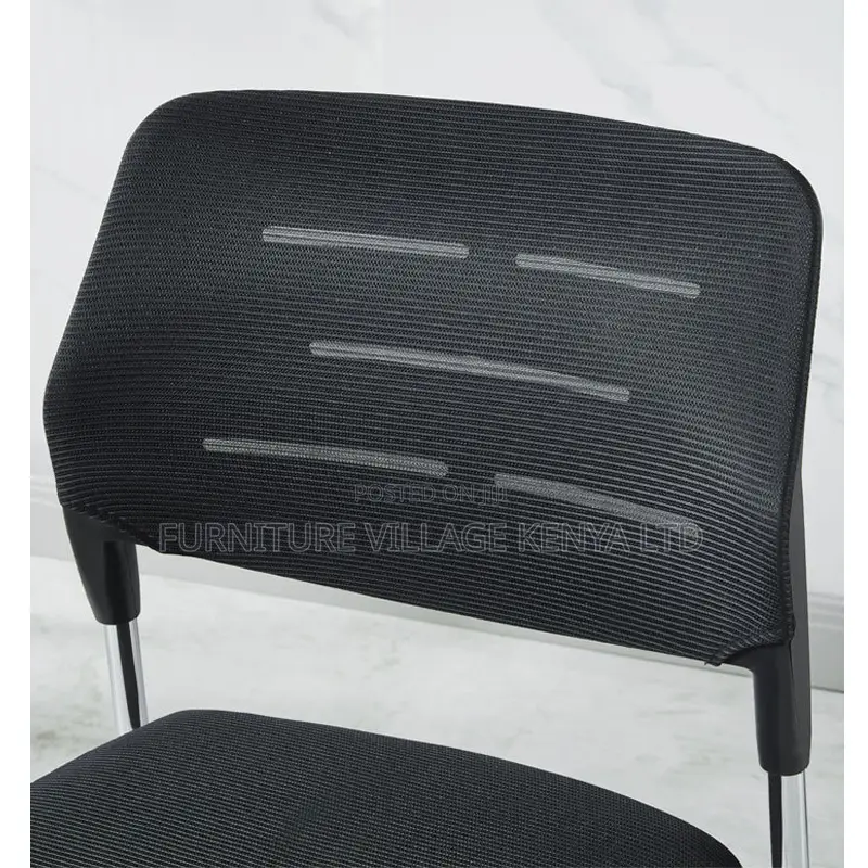 Office Chair; Stackable Fixed Legs Office Waiting Room Conference