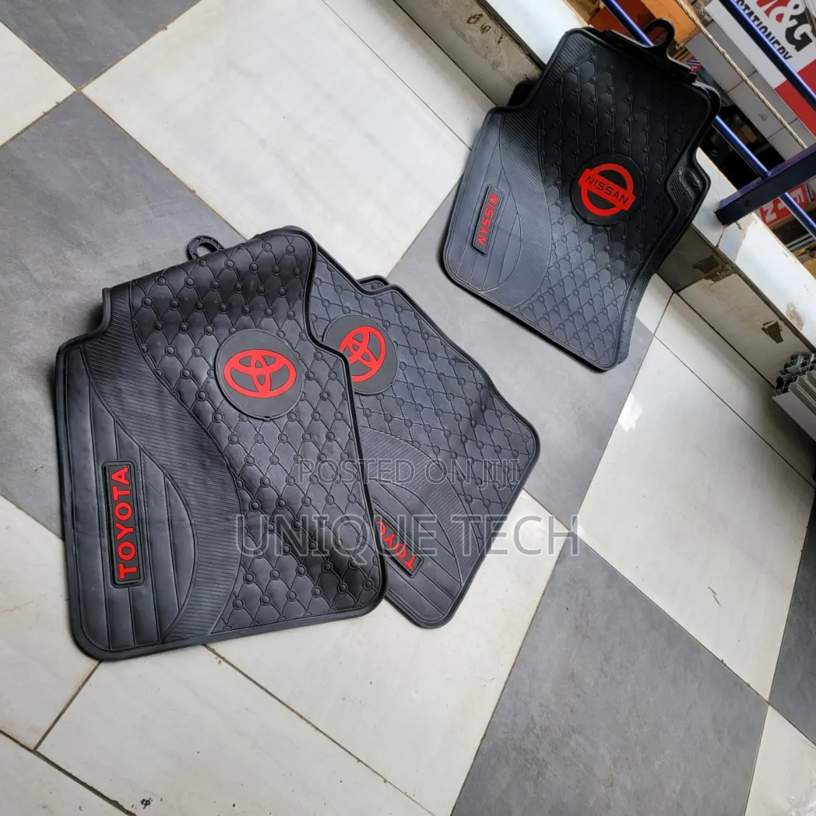 Rubber Car Floor Mats( Branded)