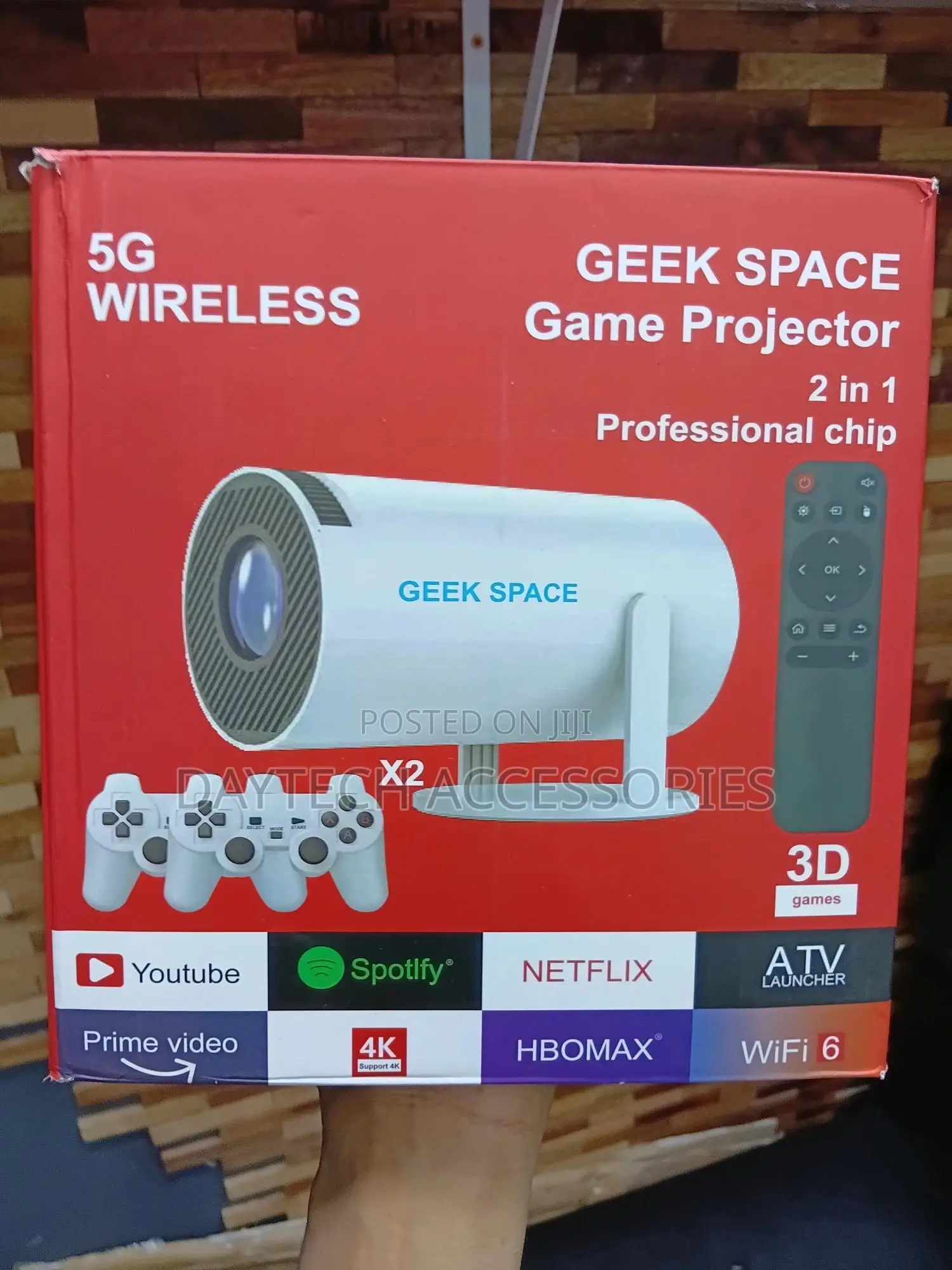 This Is a Geek Space 2-in-1 Game Android Projector.