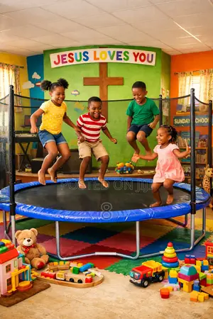 Kids Fitness Trampoline