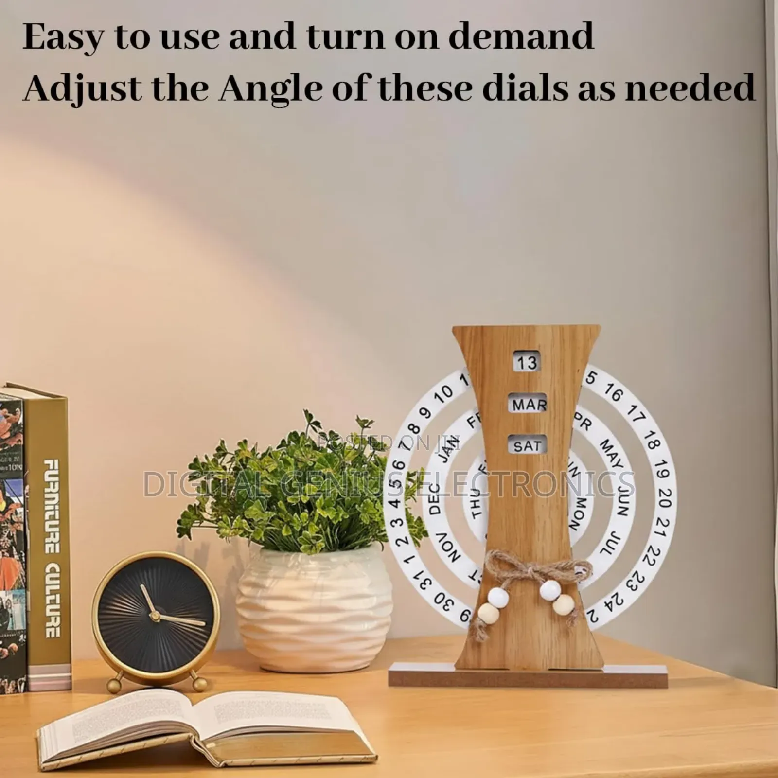 Wooden Creative Calendar