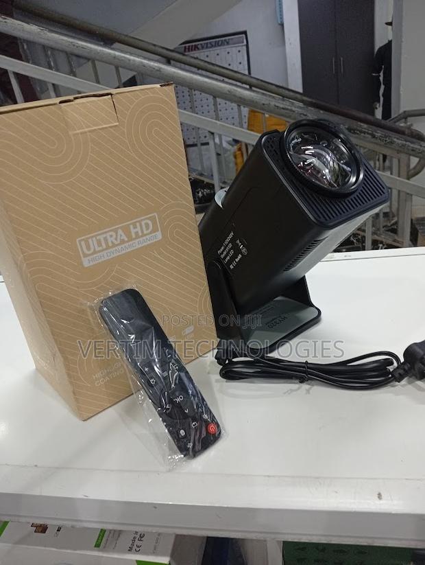 Space Efficient Hy320 Mini Wifi Android Projector With Inbuilt Speaker - thumbnail 2