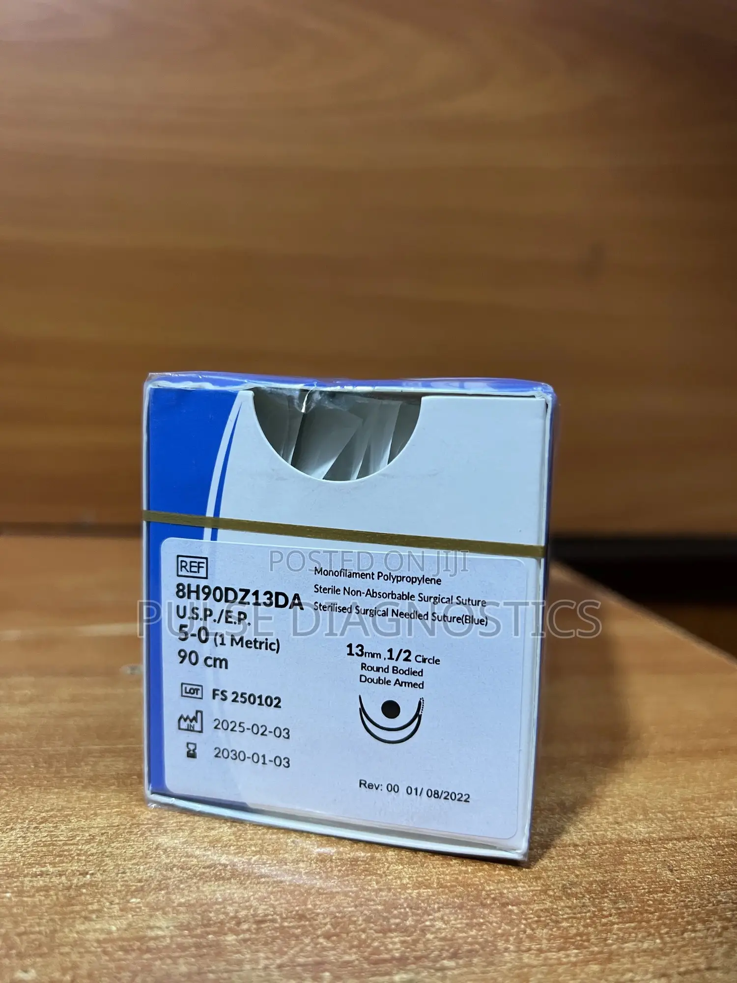 Trulene (Prolene) |Polypropylene Suture 5/0 Rb| Double Armed
