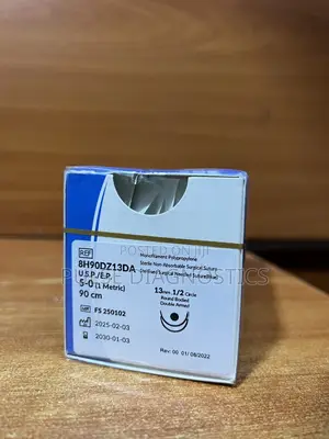 Trulene (Prolene) |Polypropylene Suture 5/0 Rb| Double Armed