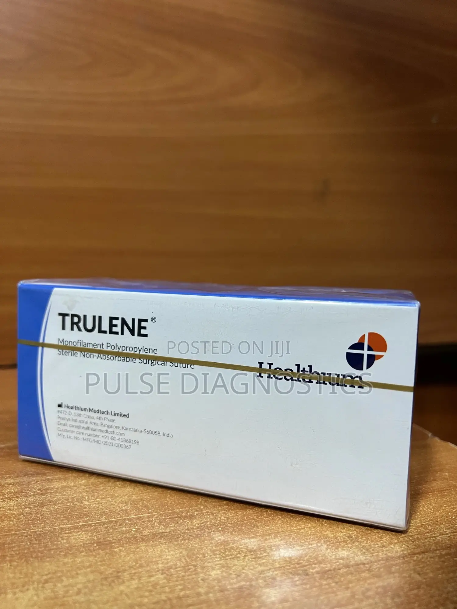 Trulene (Prolene) |Polypropylene Suture 5/0 Rb| Double Armed