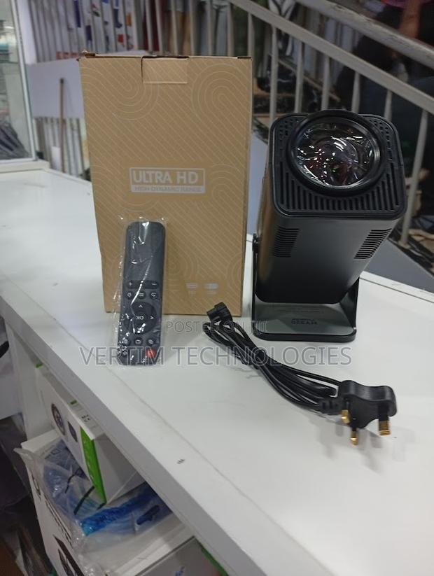 Plug and Play Hy320 Wifi Android Projector With Inbuilt Speaker - thumbnail 2