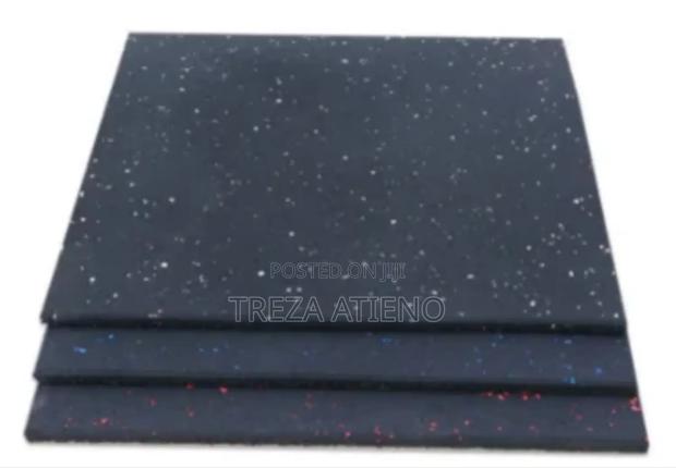 Heavy Duty Fitness Rubber Flooring - main view
