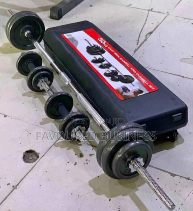 Affordable York 50kg Adjustable /Dumbbells Set