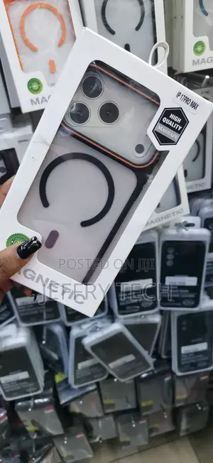 Magsafe-Compatible Phone Case Designed for an iPhone 17 Pro Max.