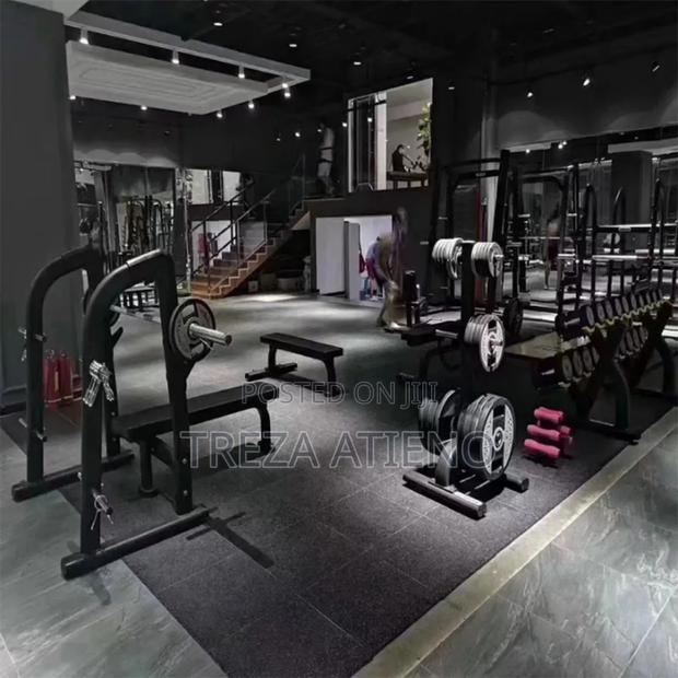 Shock Absorbing Gym Matting - main view