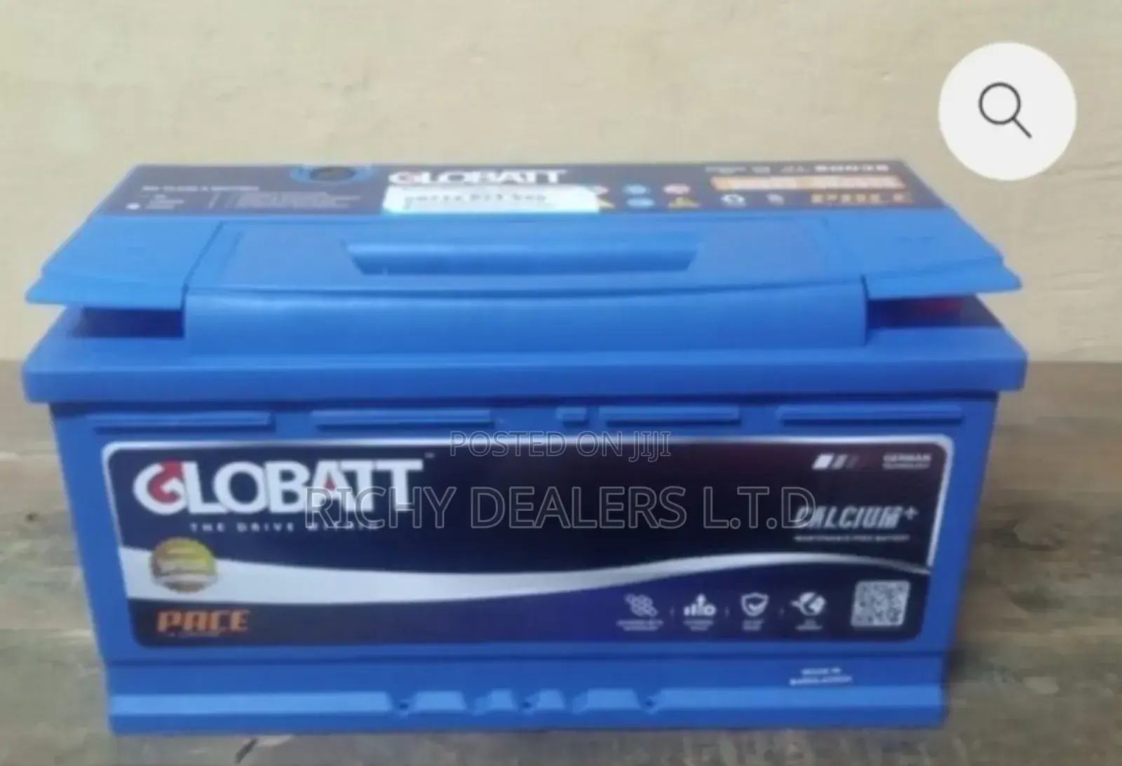 Globatt Din100mf Car Battery